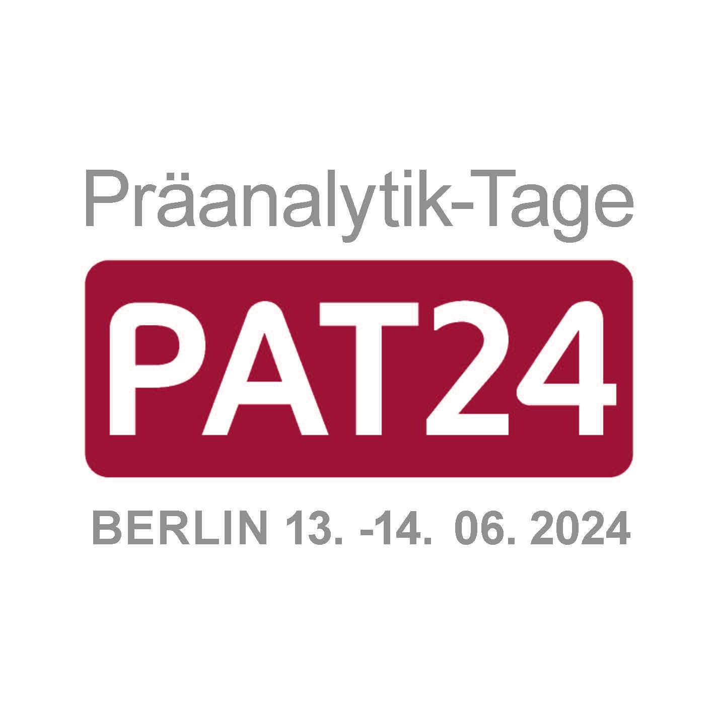 Logo Präanalytiktage 2024 in Berlin